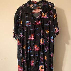 Disney Aladdin Button-Down T-Shirt